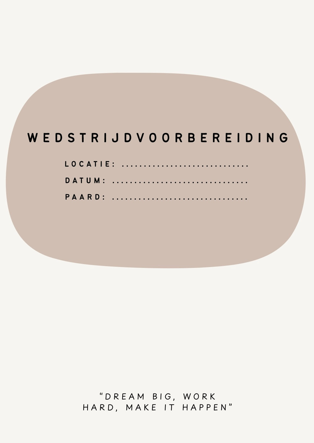 LIMITED EDITION - Equestrian Planner