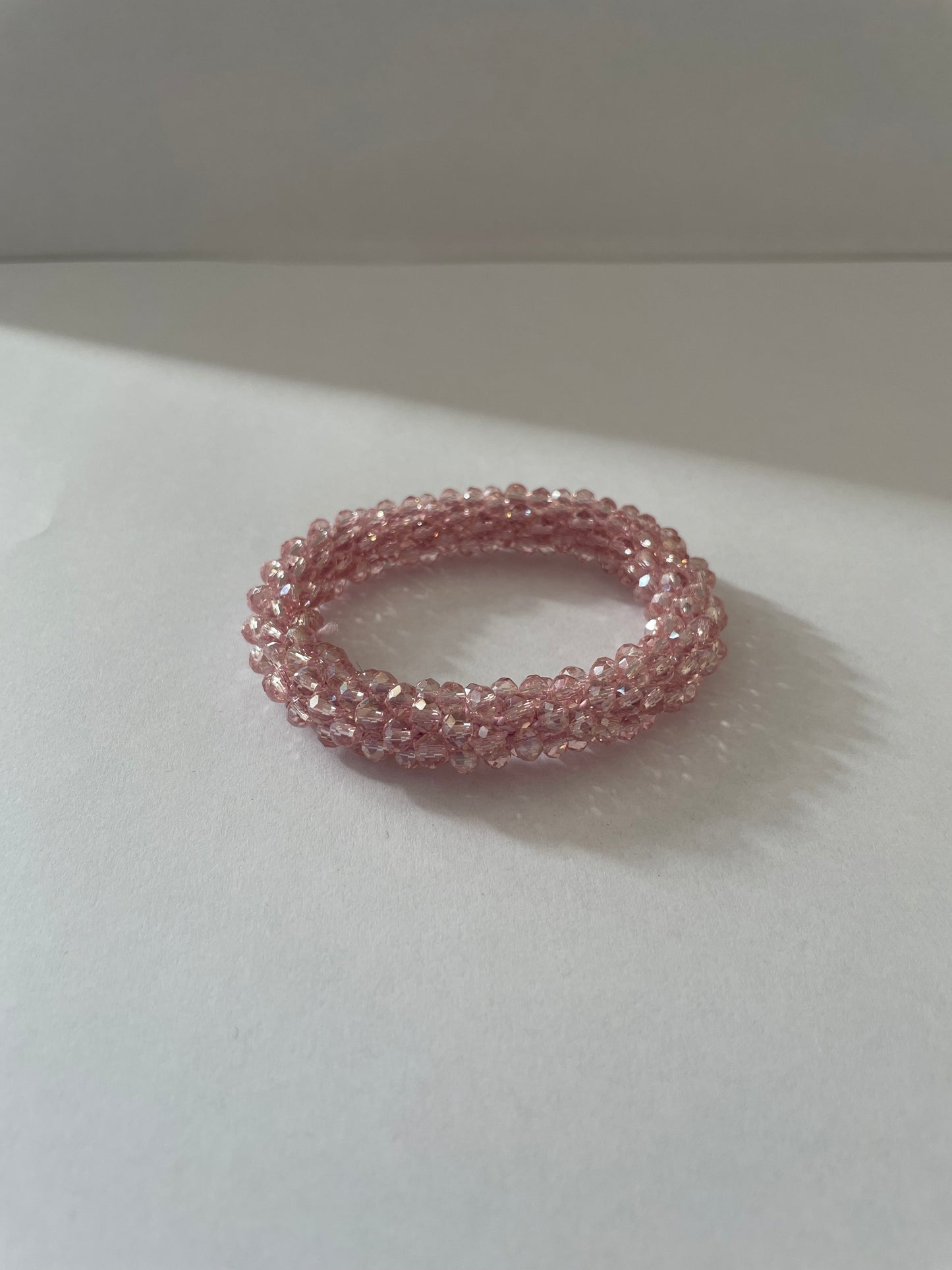 Knotband glimmend (6 kleuren)