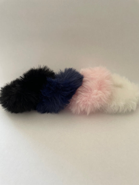 Fluffy elastiek (4 kleuren)